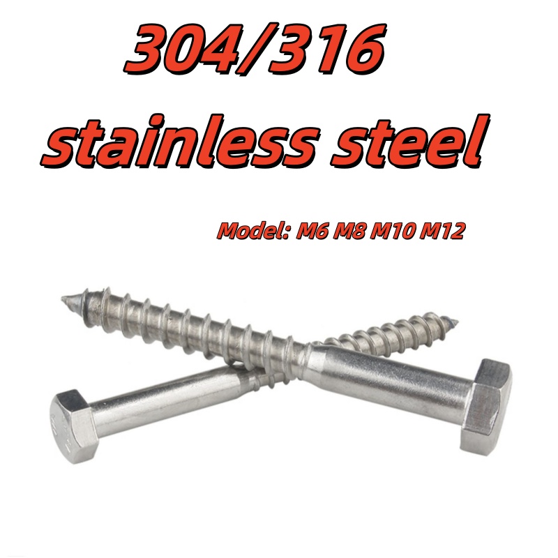 Deck Screw Stainless - Śruba samogwintująca do drewna ze stali