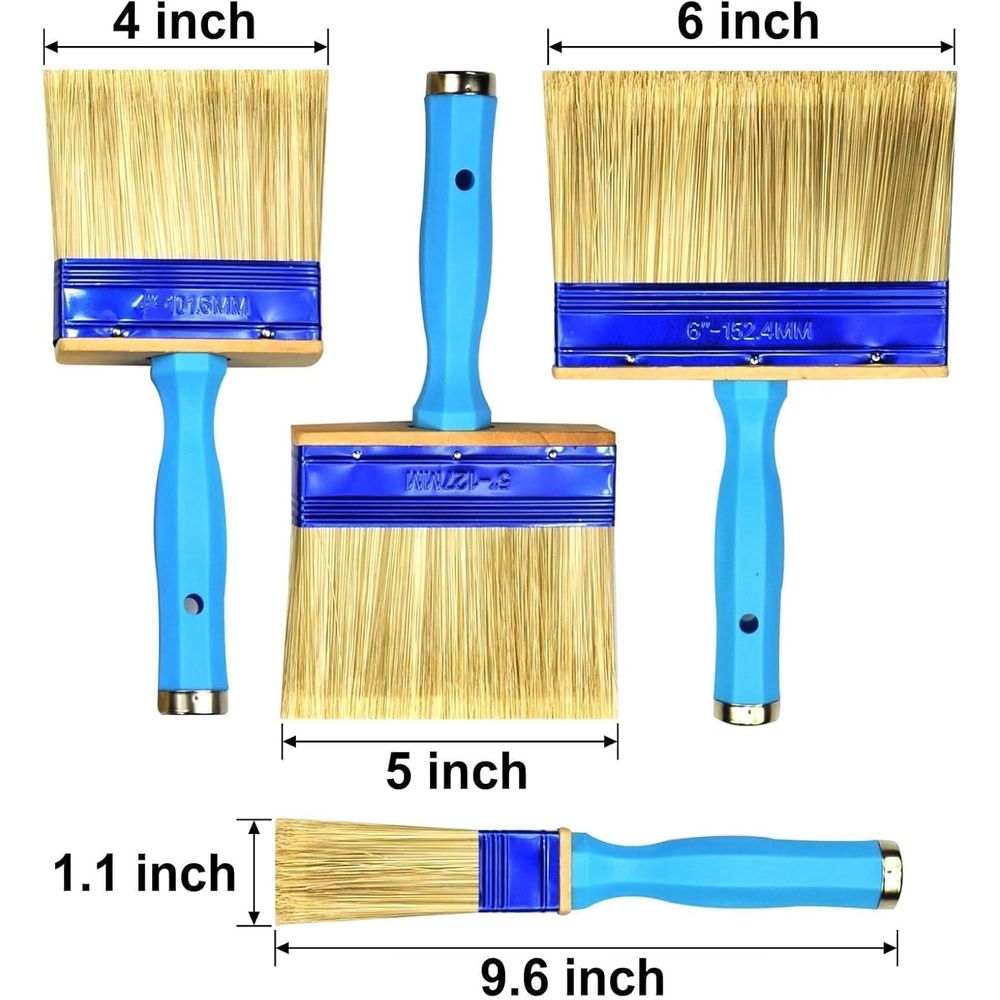 Potrójny zestaw wytrzymałych p – Wood Stain Brush recenzja i cena