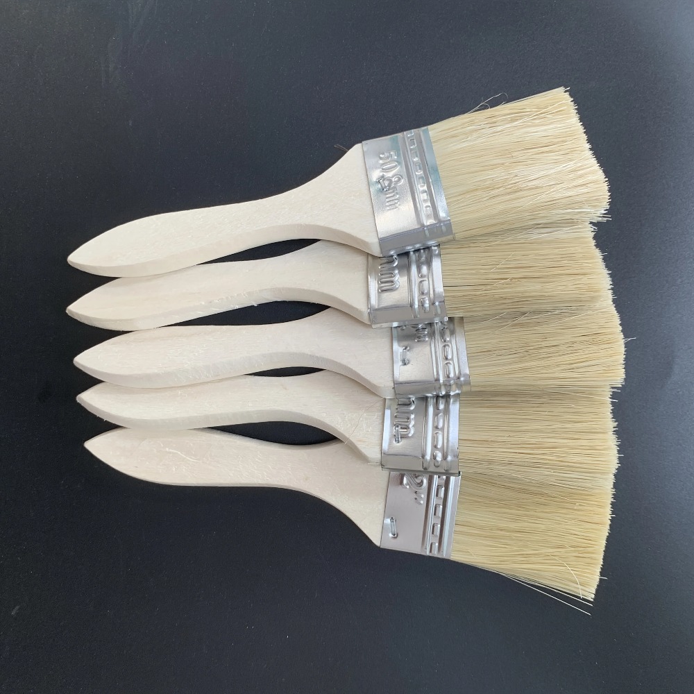 Zestaw drewnianych pędzli mala – Wood Stain Brush recenzja i cena