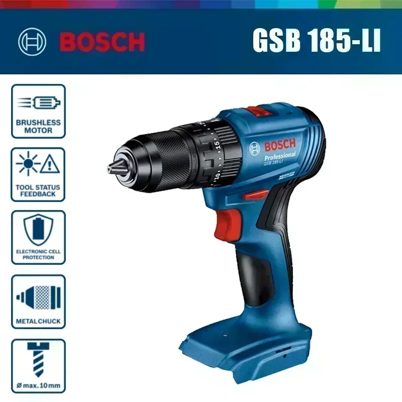 Bosch GSB 185-LI – akumulatoro – Bosch Drill Gsb 18V recenzja i cena