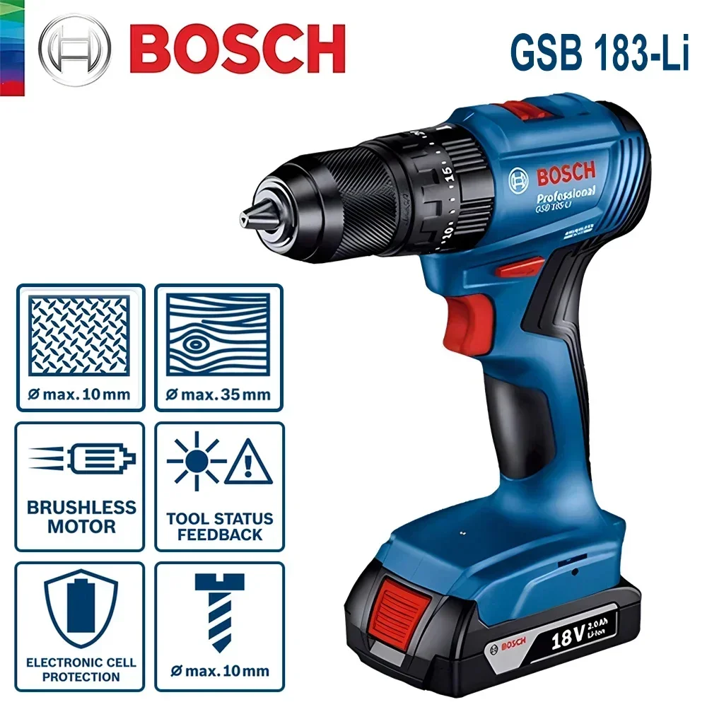 Bosch GSB183-LI – akumulatorow – Bosch Drill Gsb 18V recenzja i cena