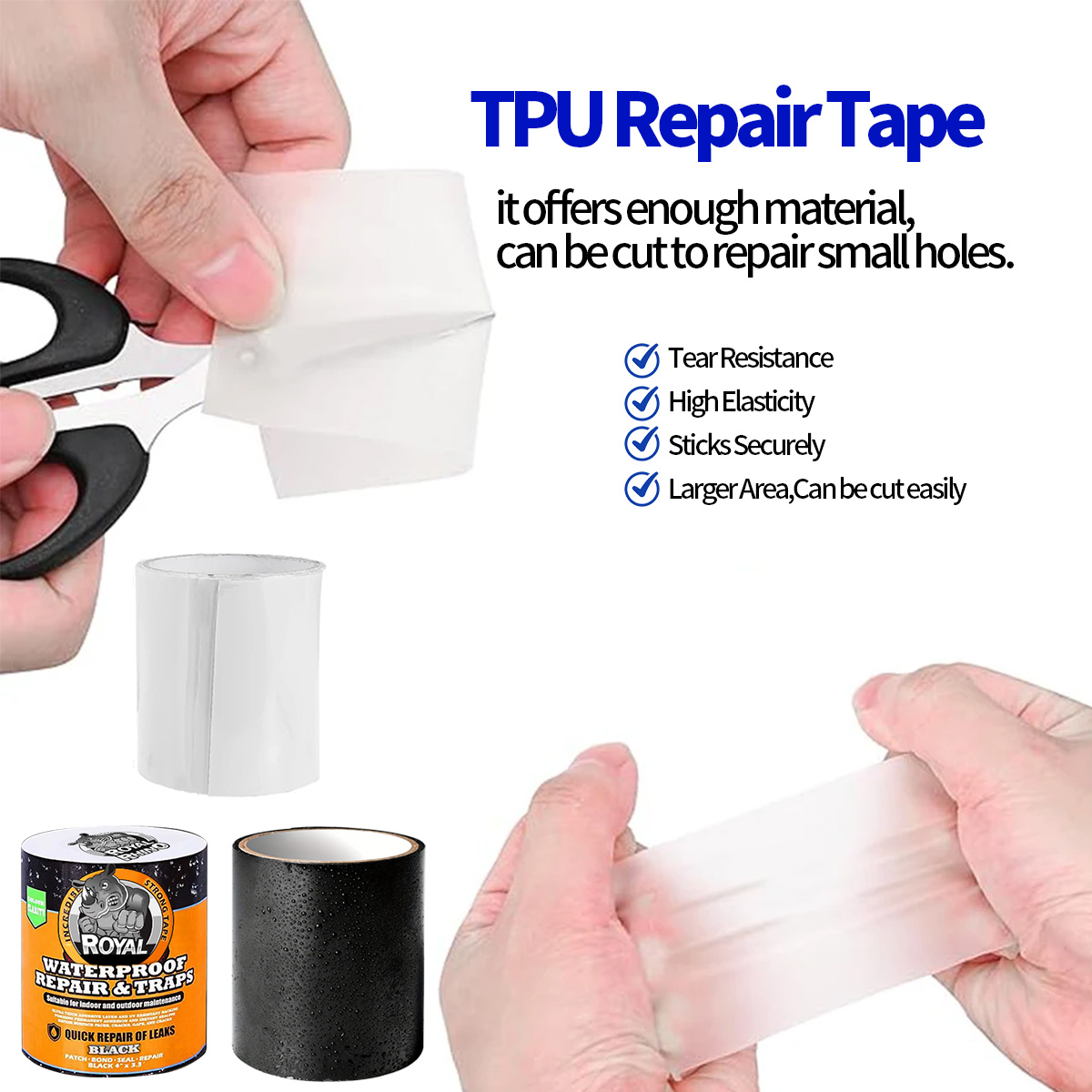 Wodoodporna taśma do naprawy w – Roof Sealant Patch recenzja i cena