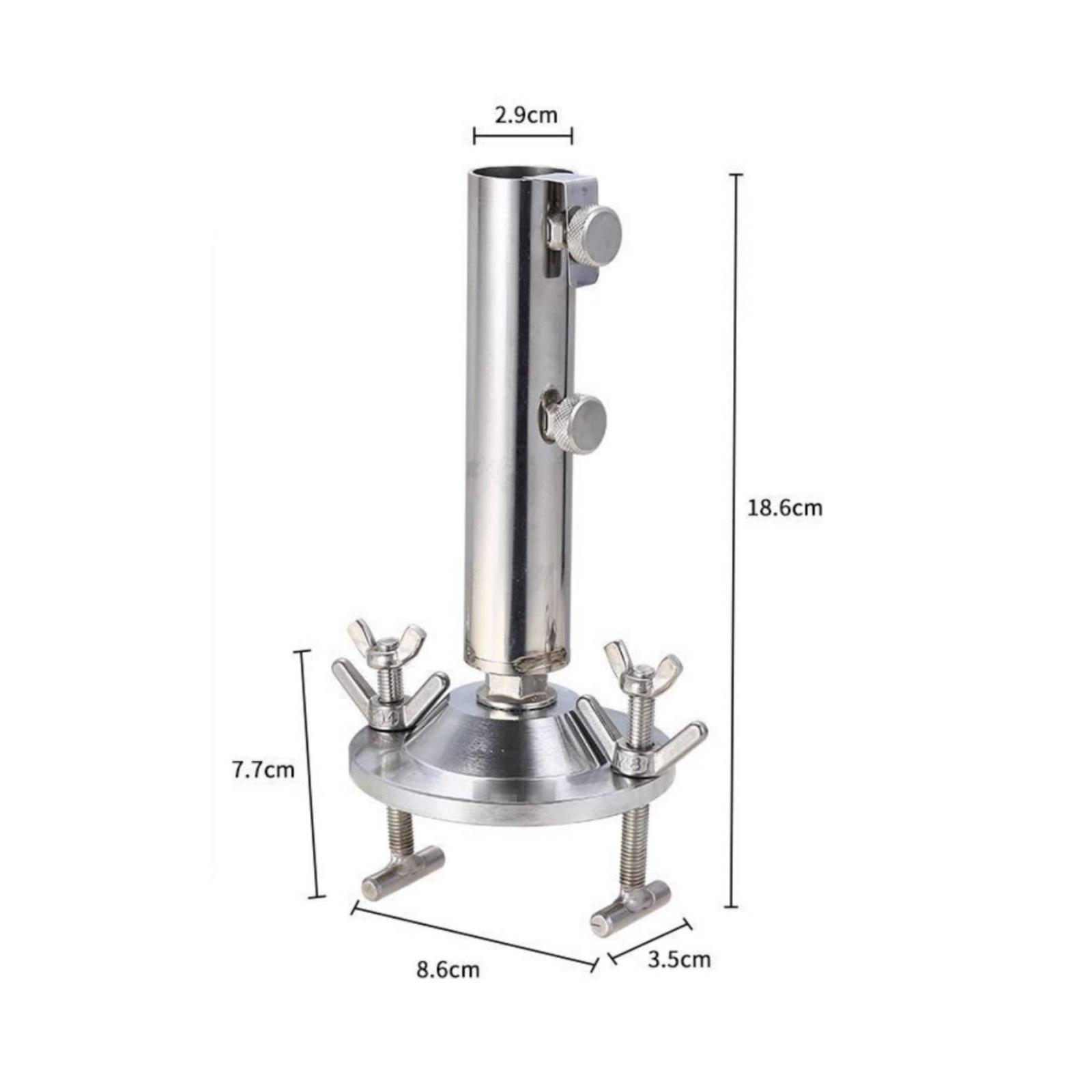 Stojak na parasol z mocującymi – Deck Screw Stainless recenzja i cena